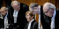 Richter:innen den Internationalen Gerichtshofs.