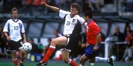 Toni Polster bei der WM 1998.